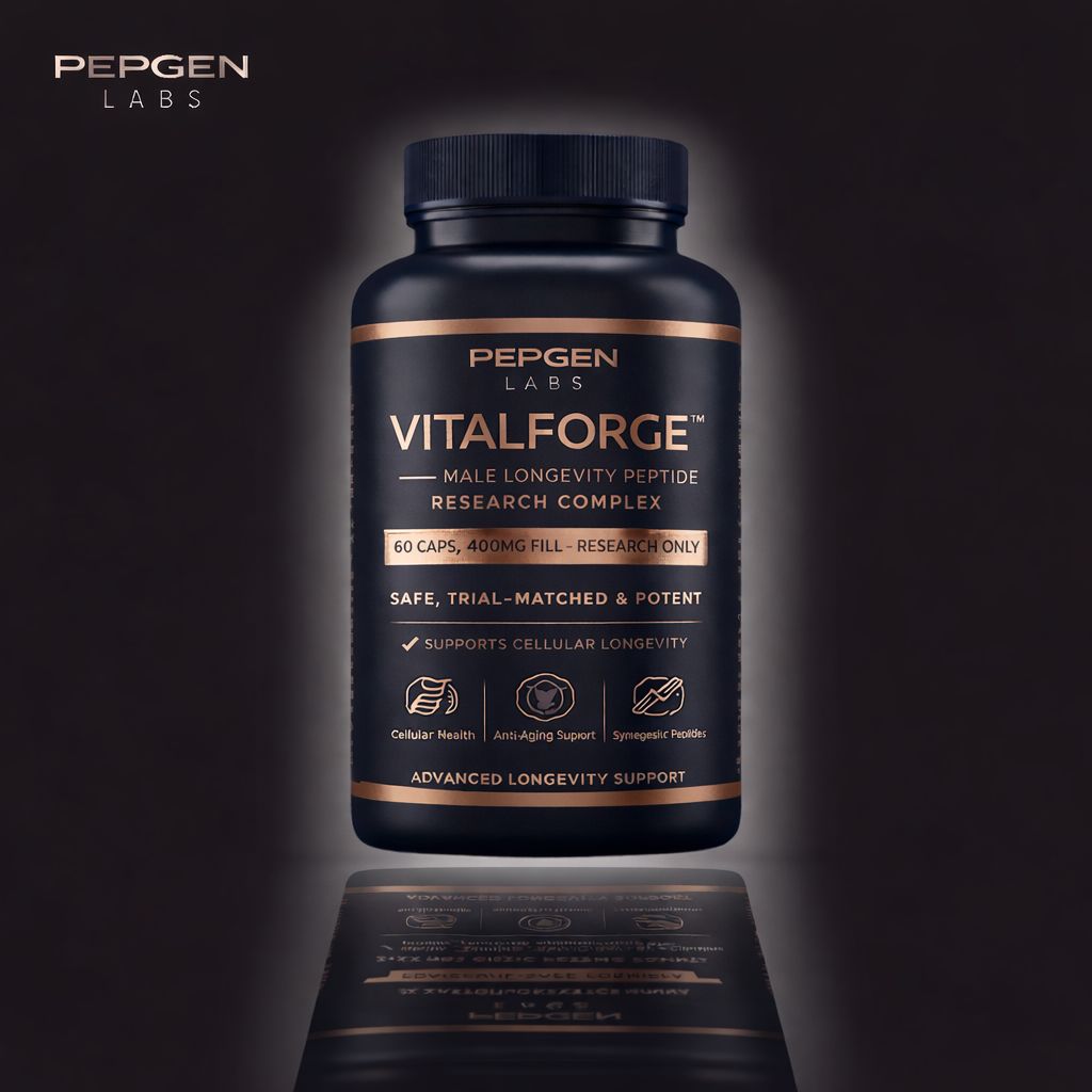 VitalForge™ Elite Longevity Research Capsules – 60 Caps