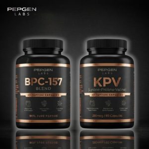 The Total Barrier Stack (BPC-157 + KPV) 120 Capsules