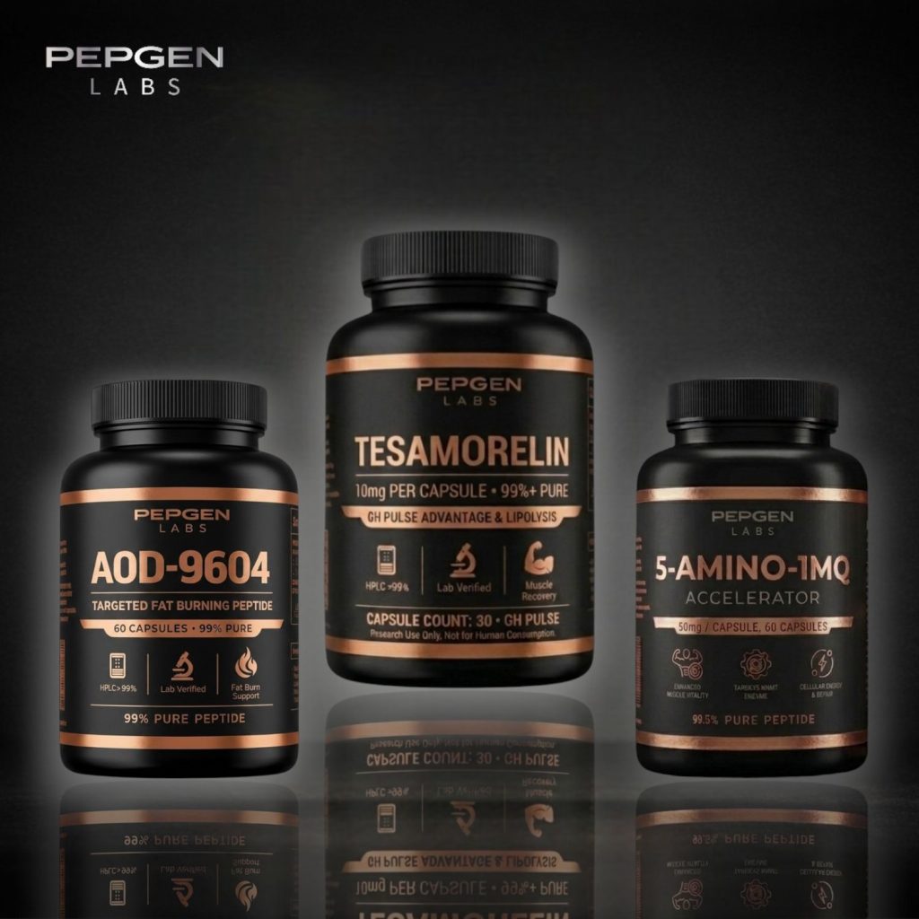 Bio-Recomp Protocol (5-Amino-1MQ + AOD-9604 + Tesamorelin) 150 capsules