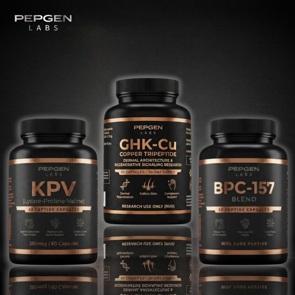 Eternal Youth Protocol (GHK-Cu + BPC-157 + KPV) 180 Capsules