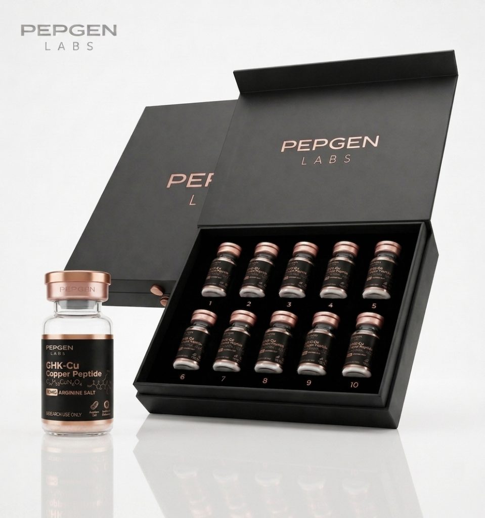 GHK-Cu Copper Peptide (10mg x 10 Vials) Kit