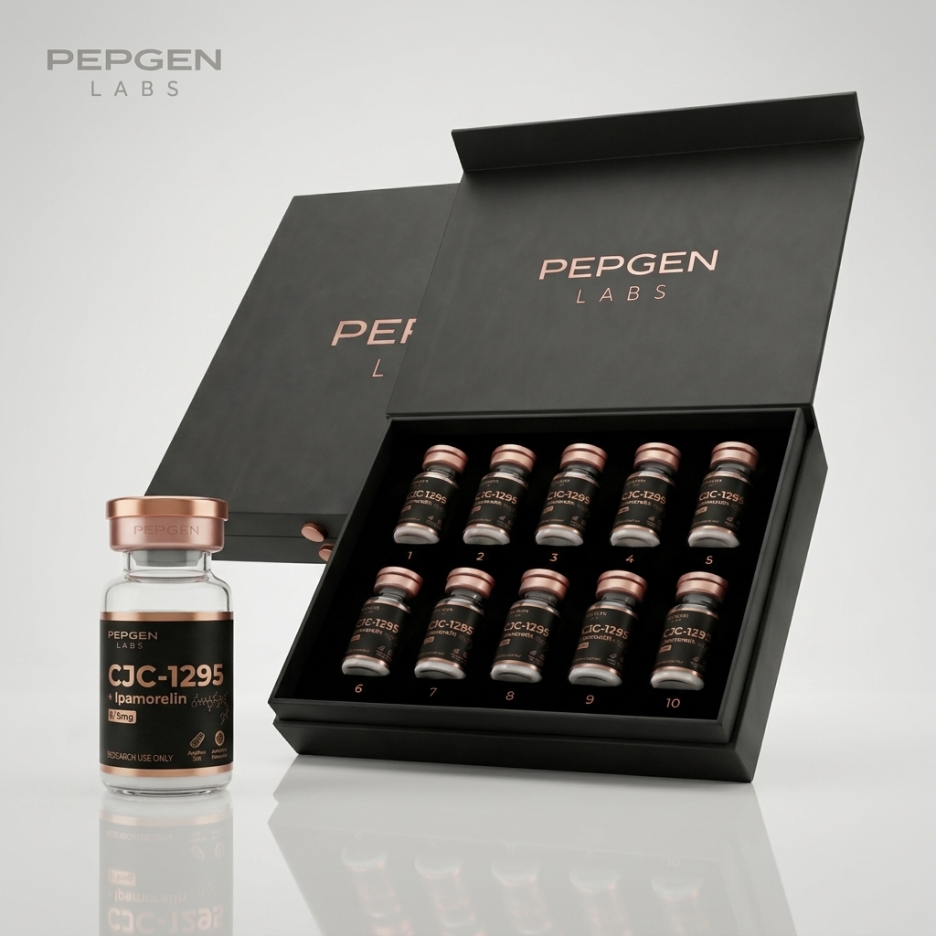 CJC-1295 + Ipamorelin Blend (5/5mg) 10 Vials Kit