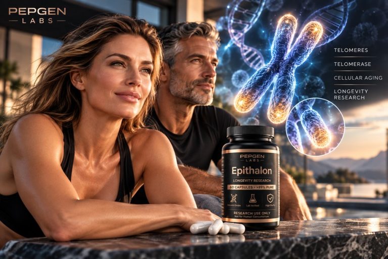 Epithalon peptide telomerase and longevity research